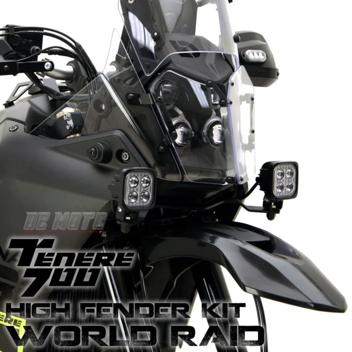 New Motocross Accessories High&Low Front Fender Mudguard For Yamaha Tenere700 T7 Tenere 700 World R