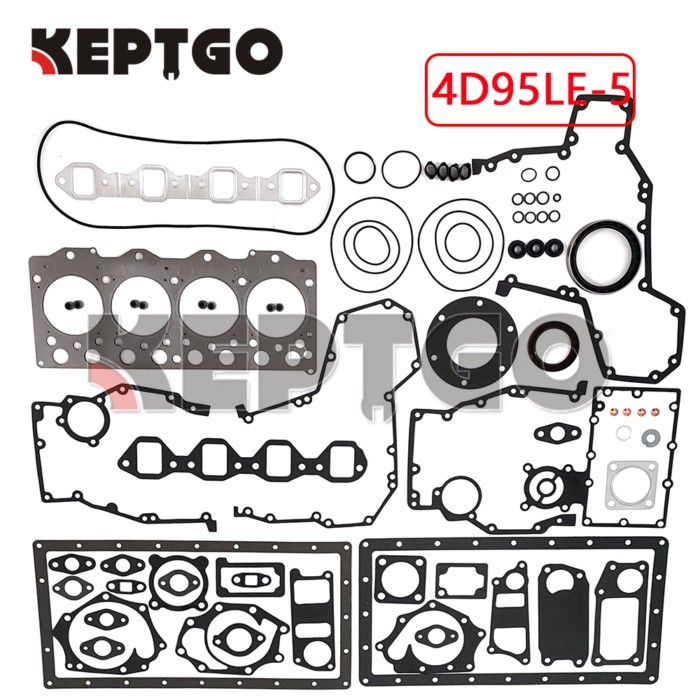 New 4D95LE-5 Full Gasket Kit Set For Komatsu 4D95 4D95LE 4D95LE-5 Engine