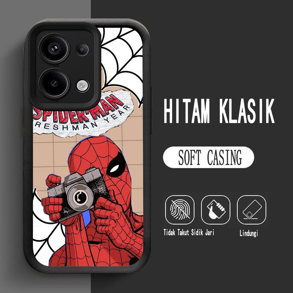 เคสสําหรับ OPPO A6 Pro A6X 4G 5G Soft L-14 Spider-Man