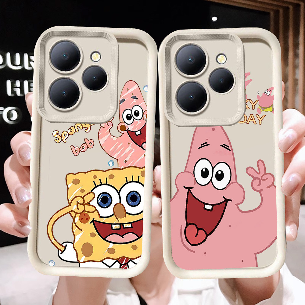 N-63 SpongeBob ปลอกอ่อนสําหรับ Infinix Smart 9 HD HOT 30 30i 40 40i 8 Pro Play