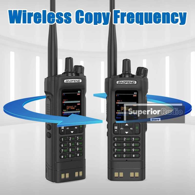 ▥  Dm-32 DMR Digital Walkie Talkie พร้อมเข็มขัดคลิป Hoster GPS APRS ความถี่สําเนา Dual ส