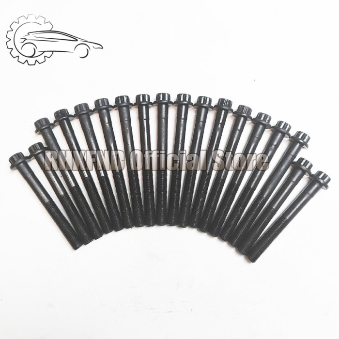 18 2L 2L 2 2L-TII 3L 5L cylinder head bolts suitable for Toyota Hilux/4Runner/Hi Ace/Land Cruiser/D