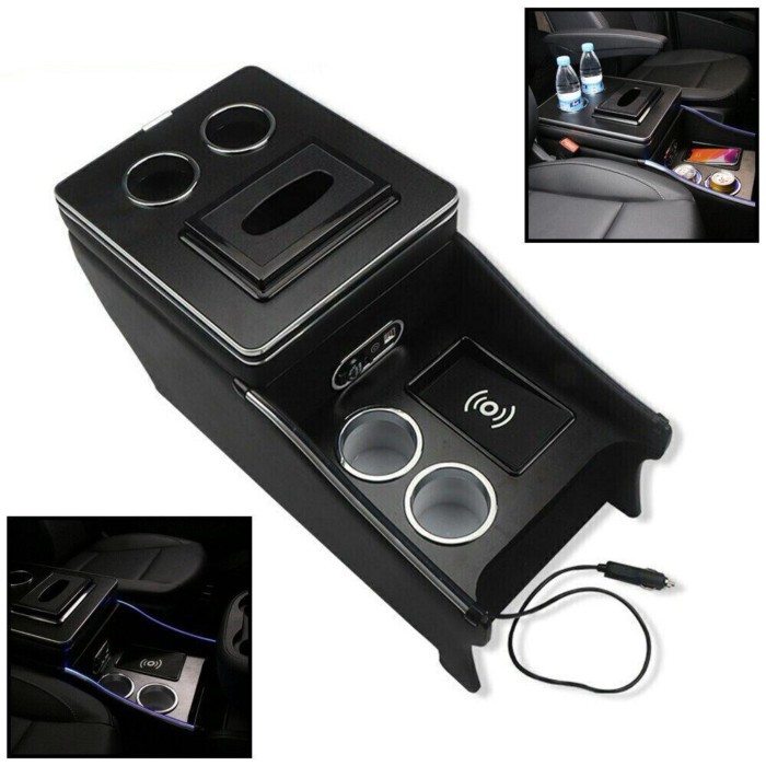 AP02 Armrest box central with wireless charging For Mercedes Benz Vito 2016 2017 2018 2019 2020 202