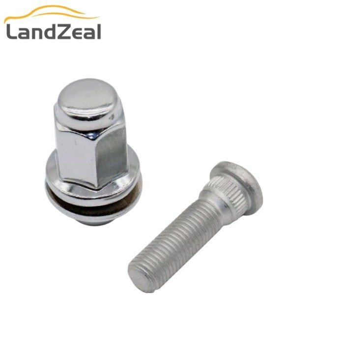 Wheel Luq Stud/1 set 90942-01058 90942-02049 Wheel Lug Stud Hub Lug Nut For Toyota 4Runner Chrome C