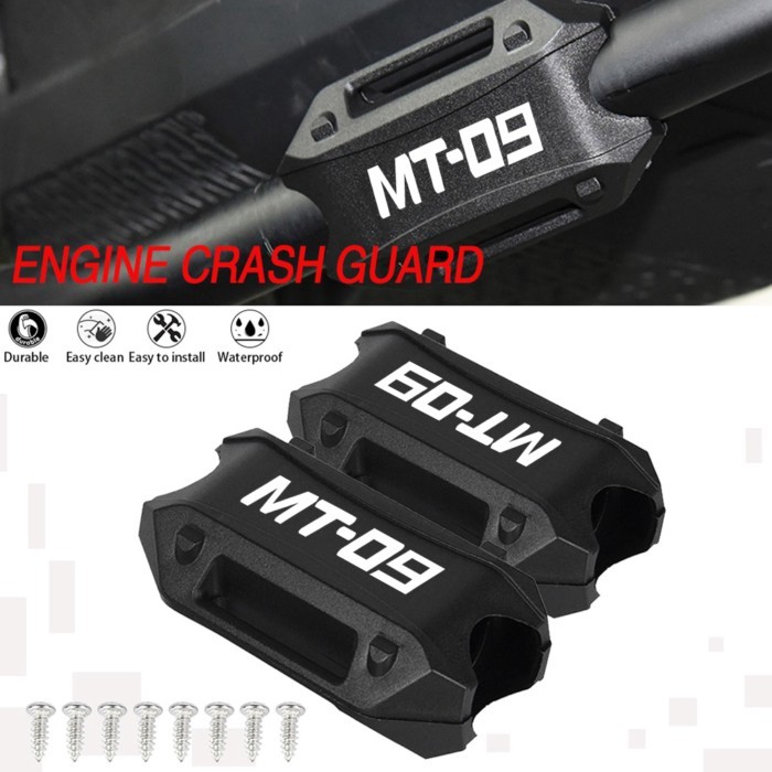 For YAMAHA MT09 FZ09 FJ09 MT FZ FJ 09 2013-2019 2020 2021 2022 2023 Moto Bumper Engine Guard 25MM P
