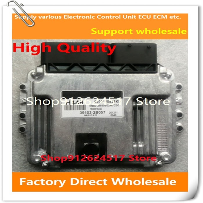 ECM MEG17.9.21 ECU 39103-2B057 H449 Engine Computer Board 39103-2B052 H445 Compatible For Hyundai K