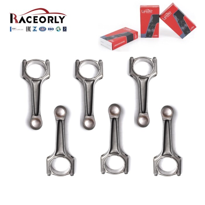 RACEORLY 6x Connecting Rod For BMW 340i 540i X3 B58B30A 3.0L 11248623419