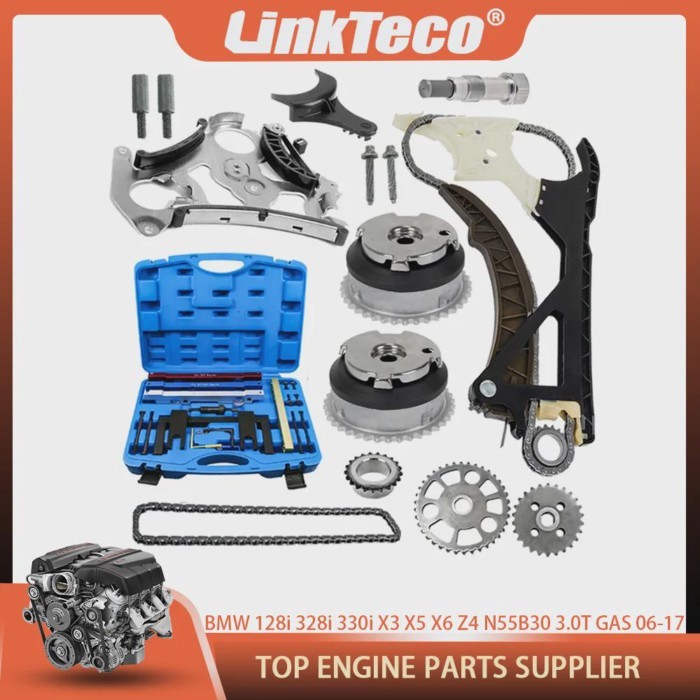 Timing Chain Oil Pump Kit VVT Gear Tool For BMW E81 E87 E88 E92 F22 F80 128i 323i 325i 330i X3 X4 X