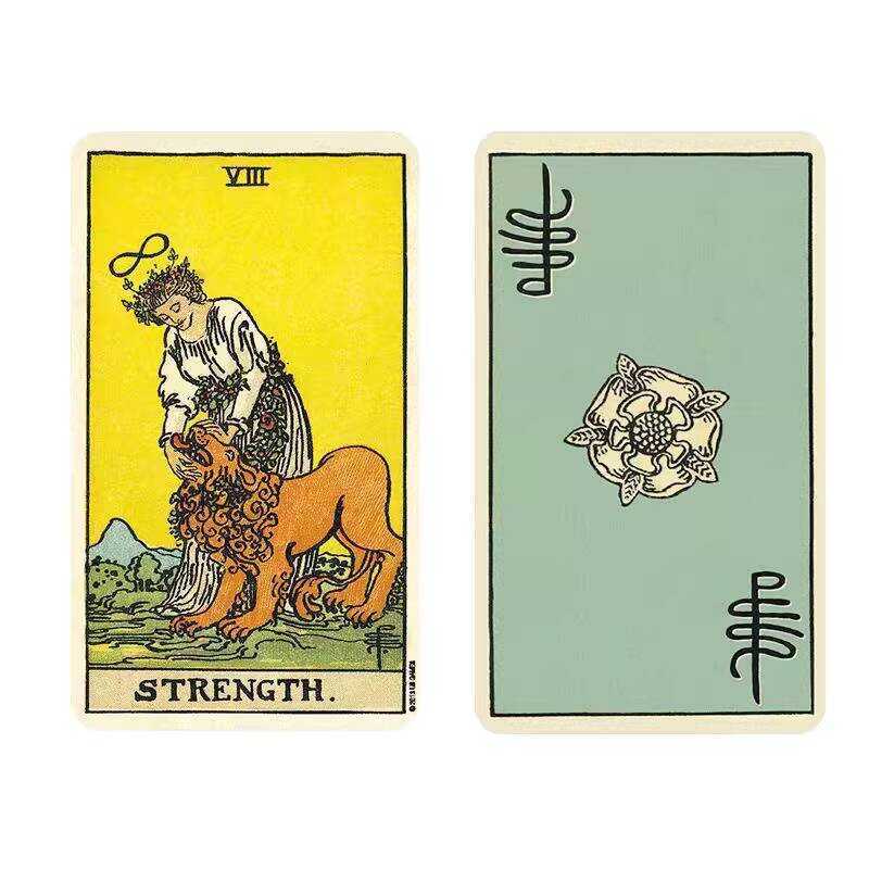 1909 Original Witte TAROT MINI Version MINI TAROT-ORIL TAROT