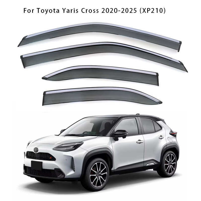 เหมาะสําหรับ 2020-2025 Yaris Cross Window Deflector XP210 Window Deflector