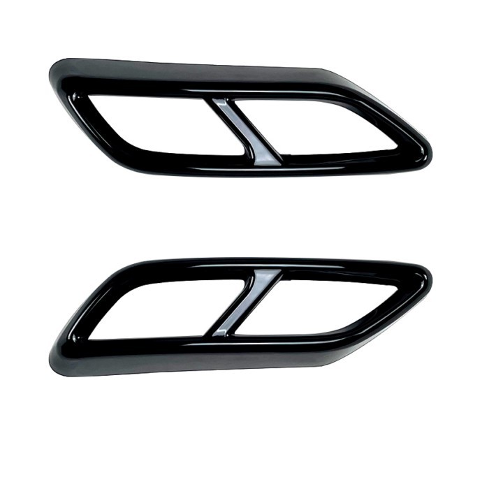 Car Tail Muffler Exhaust Pipe Output Cover Accessories Trim For Audi A3 8Y S Line Sportback Sedan 2