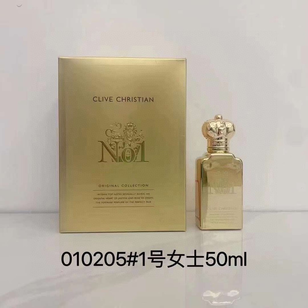 แฟชั่น 70 Clive Christian No. 1 น้ําหอมสุภาพสตรี 50ml Clive Christian No. 1,2001 กลิ่นหอมดอกไม้กลิ่น