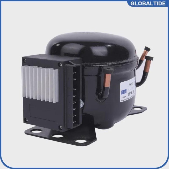 ZH25G car DC refrigerator compressor DC12/24V DC compressor car and ship refrigerator freezer 12v24