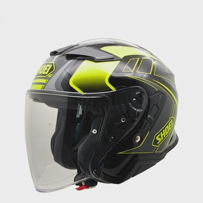 Open Face SHOEI J-CRUISE II AGLERO TC-2 JET HELMET Motorcycle Helmet Riding Motocross Racing Motobi