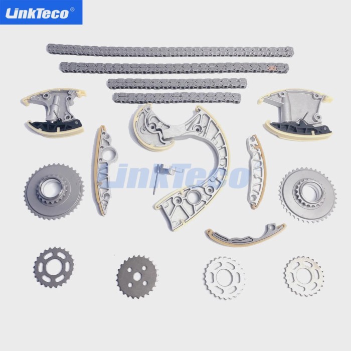 Car Engine Timing Chain Kit For Audi A4 A6 A8 Q7 VW PHAETON TOUAREG BSG BPP 3.0 L TDI 059109229J