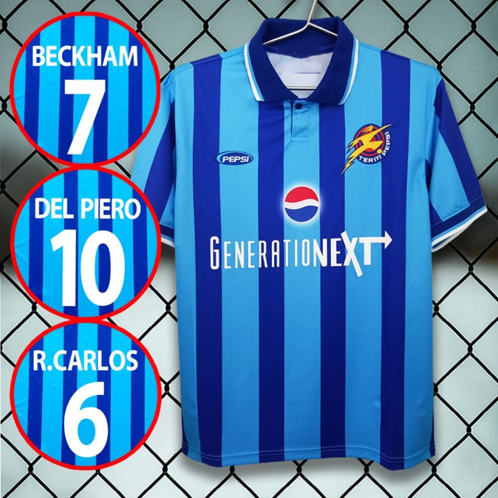 1998 เสื้อแข่ง Pepsi Retro Football Star