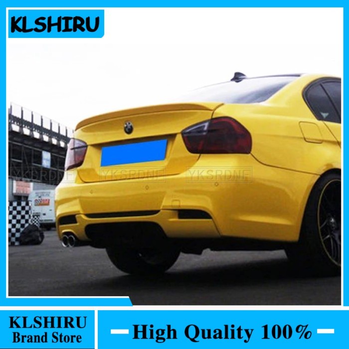 YKSRDNF For BMW E90 Spoiler ABS Spoiler For BMW E90 M3 320i 320li 325li 328i with color Spoilers Fo
