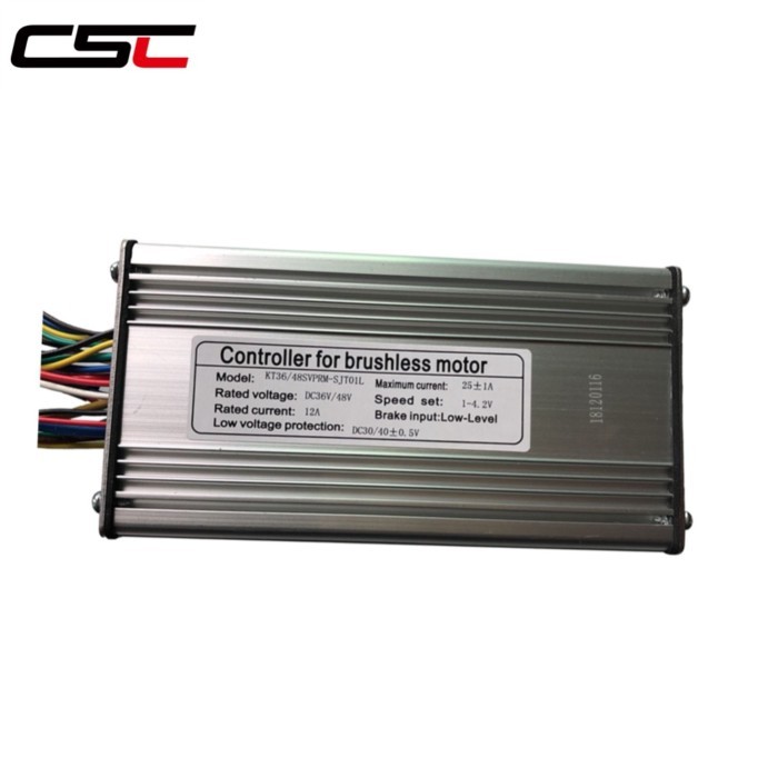 Electric Bicycle Controller 36 48v 500W Ebike Brushless controller Sine wave 9 Mosfet KT Controller