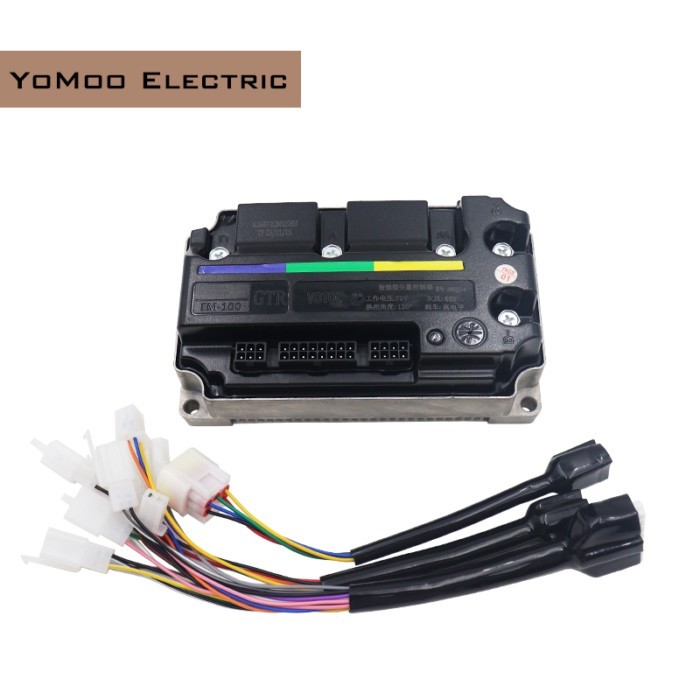 VOTOL EM100 GTR New Version Boost 150A 3KW Brushless DC Controller For QS Wheel Hub Mid-Drive Motor