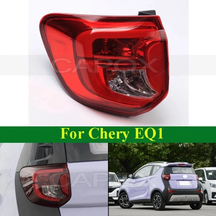 CAPQX Rear Bumper Tail Light Lamp For Chery EQ1 Taillight Taillamp Brake Light Car Light Stop lamp