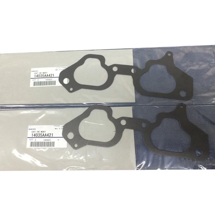 New Genuine Intake Gasket Pair OEM 14035AA421 For Subaru Legacy WRX  GT Forester XT STI 2002-2018
