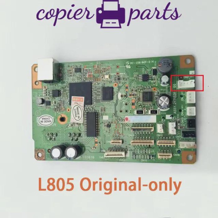 100% Tested Motherboard For Epson L805 Printer Board logic Main Board MainBoard L805