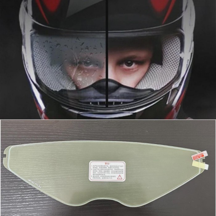 Motorcycle Helmet Visor Anti Fog Film f70 Visor Helmets Lens Film For HJC F70 HJ-32