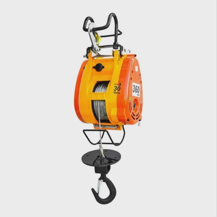 Small King Kong Crane Mini Electric Hoist 220V Household Portable Suspended Small Crane Hoist