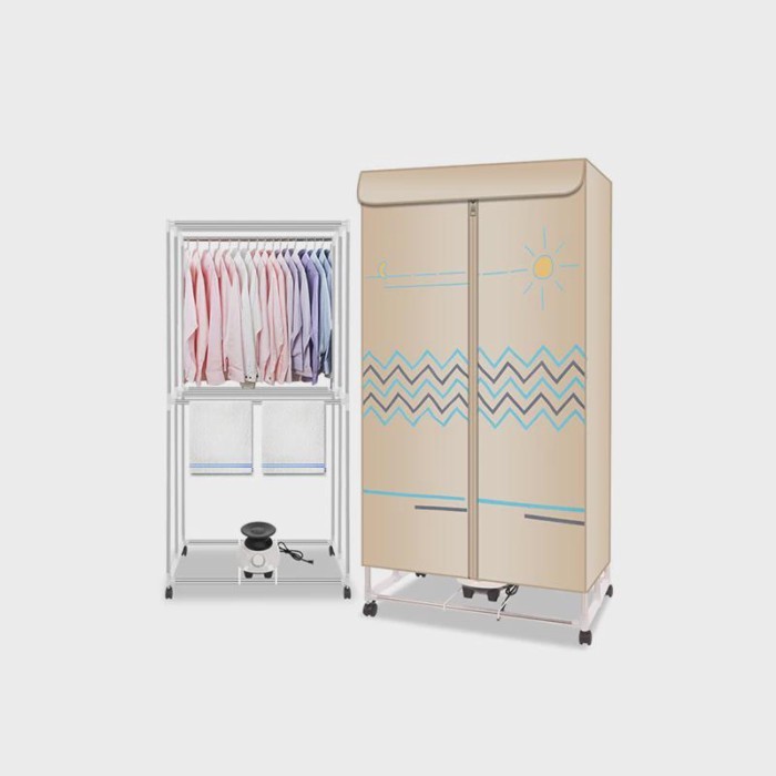 Portable Electric Clothes Dryer Machine With Waterproof Cloth