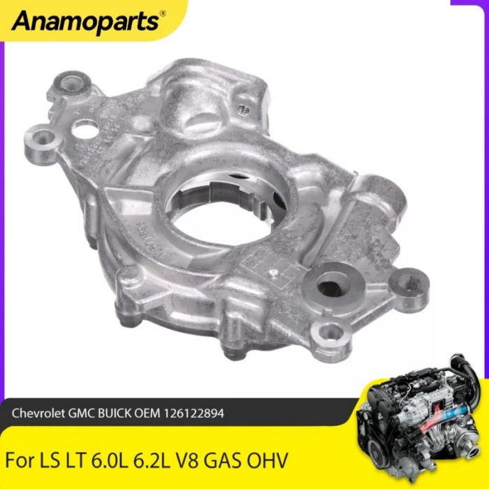 Engine Parts Oil Pump Fit 5.3 6.0 6.2 L V8 Gas For 07-14 Chevrolet Camaro GMC Cadiallac Truck Yukon