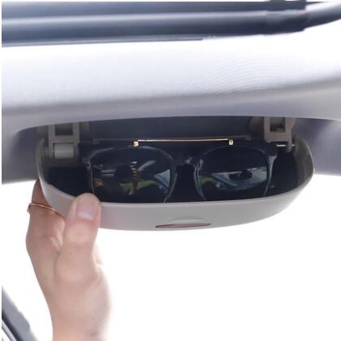 2019 New Car Glasses Box Case Sunglasses Storage Box Case for Audi Q3 Q5 SQ5 Q7 A1 A3 S3 A4 A4L A6L