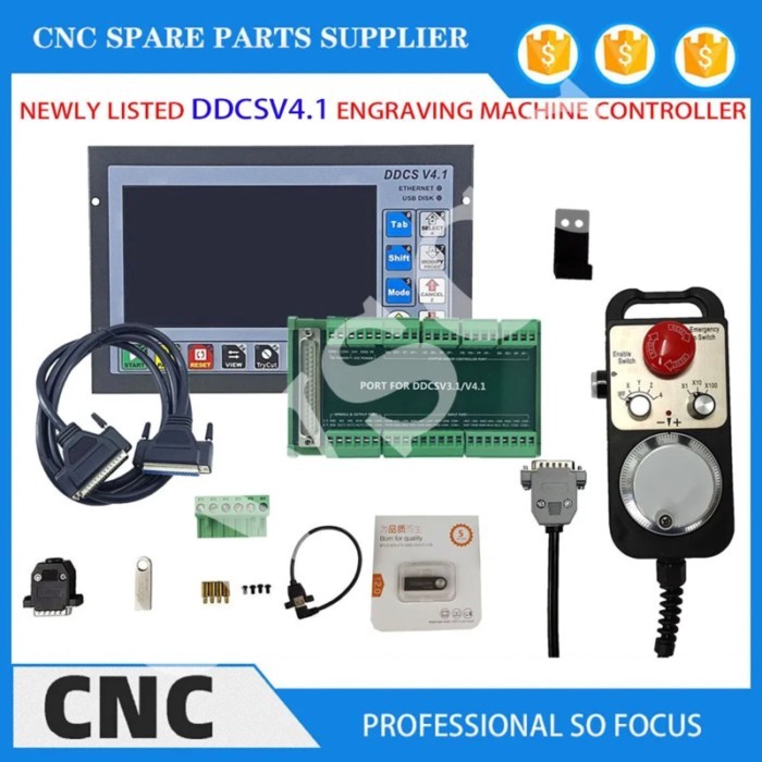 2022 new DDCSV4.1 CNC motion controller engraving and milling machine offline control system emerge