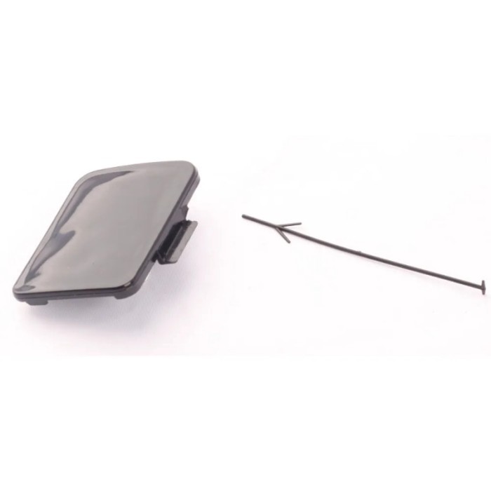 Zeroclearance 8E0 807 241 Front Bumper Tow Hook Cover Cap + Tie for Audi A4 B6 2002-2005 8E0807241