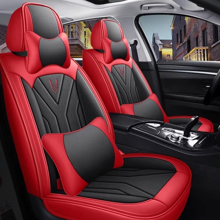 Universal Style Car Seat Covers For BMW Series 5 E28 E34 E39 E60 E61 F07 F10 F11 F18 G30 G31 Car Ac