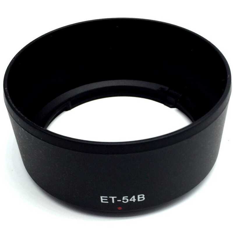 ET-54B เลนส์ฮูด Micro Single EOS M3 M10 เลนส์ EF-M 55-200 อุปกรณ์เสริม 52 มม.