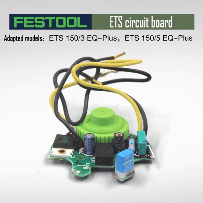 FESTOOL Power PCB FESTOOL Electric Dry Mill Original Accessory ETS150