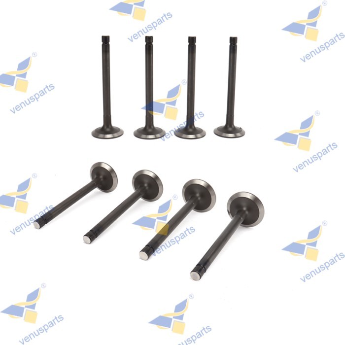 16PCS Valve Kit For Isuzu 4LE1 Intake Valve & Exhaust Valve
