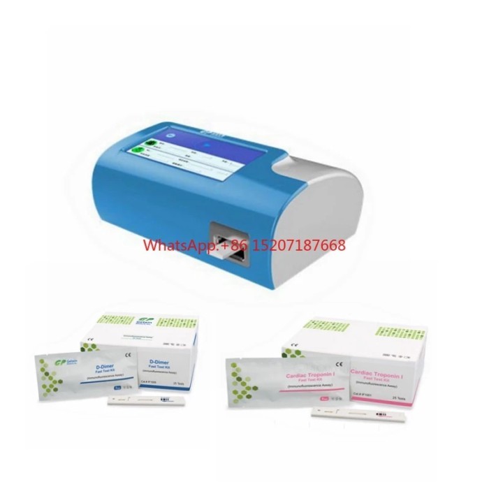 Getein1100 Poct Test Machine Poct Immunoassay Analyzer With All Test Hormone Analyzer TSH FSH HBA1C