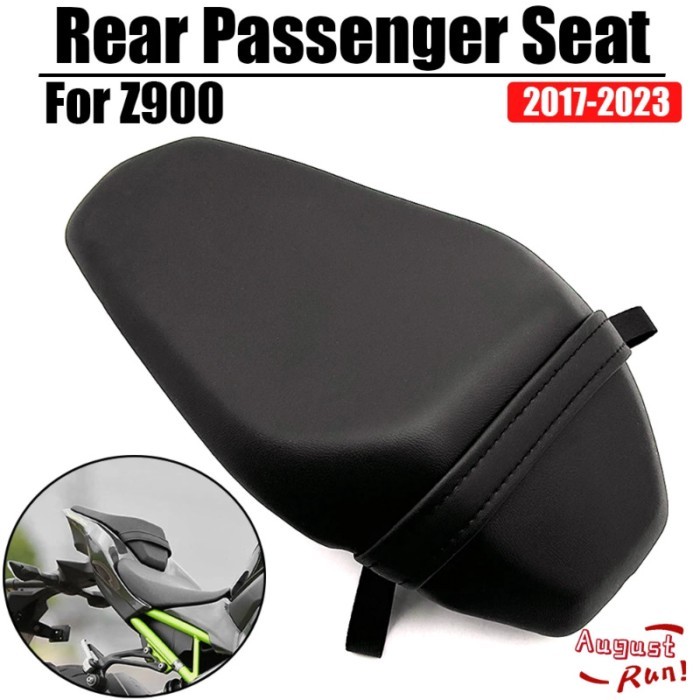 Motorcycle Black Rear Seat Cover Back Passenger Seat Pillion Cushion For Kawasaki Z900 Z 900 2017-2