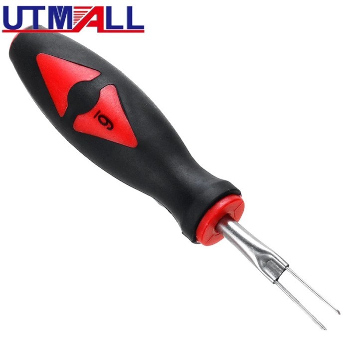 UTMALL 23pcs Universal Terminal Release Removal Tool Set Automotive Wiring Connector Crimp Pin Extr