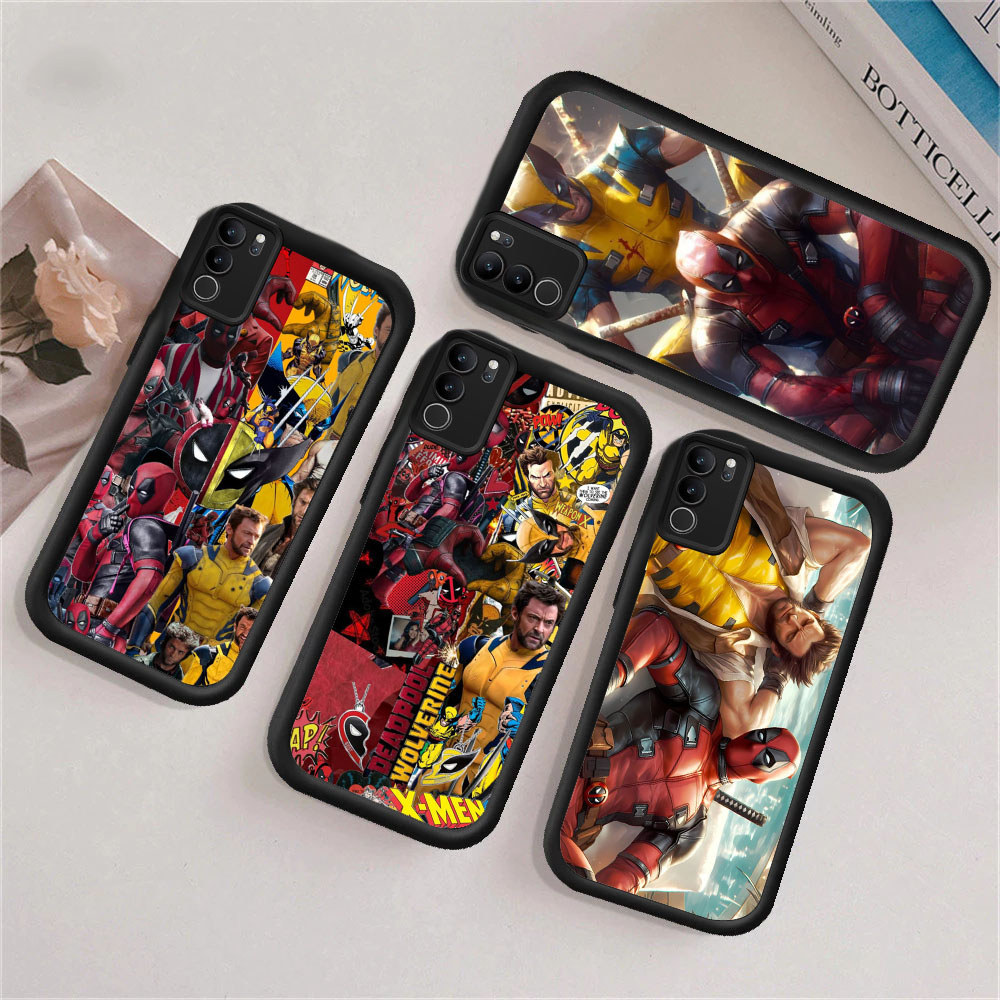 WB36 Deadpool Wolverine สําหรับ Hp ชุบ VIVO Y15 Y100 V40 Y12s Y03t V9 V30 Y02a Y02 Y03 Y12 Y11s Y02t