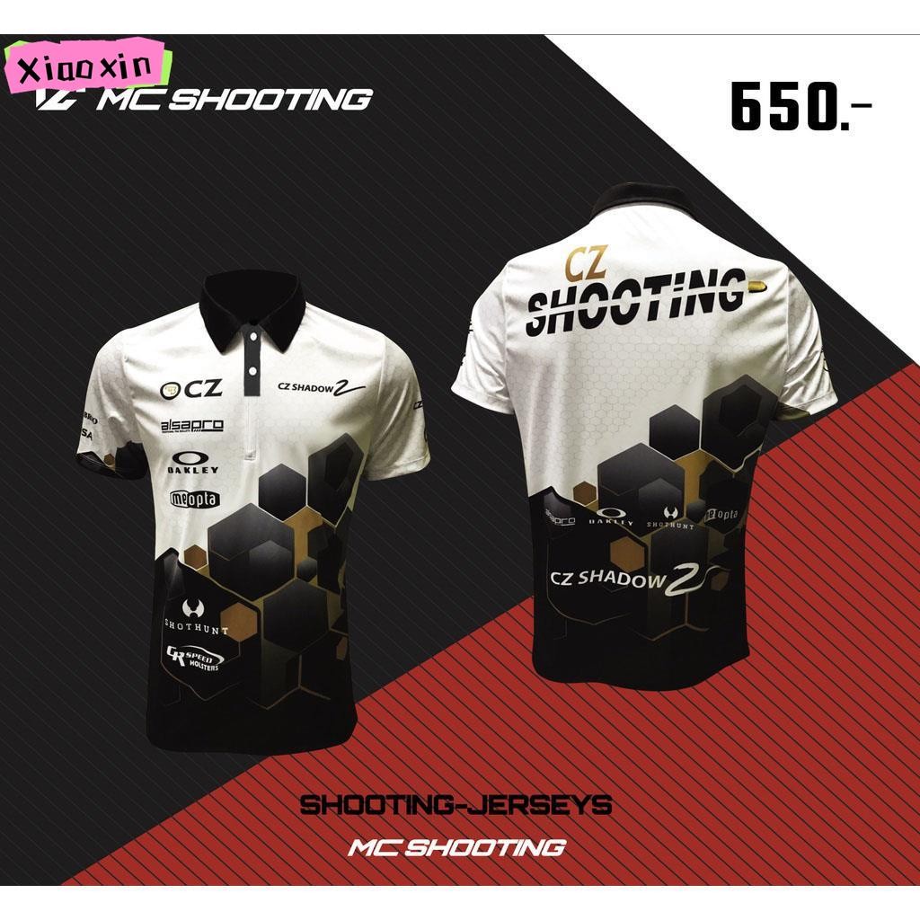 Ipsc ความปลอดภัยยิง cz shadow ทีม glock sigsauer สินค้าคุณภาพสูง sublimated 2023 เสื้อโปโล-style47 (