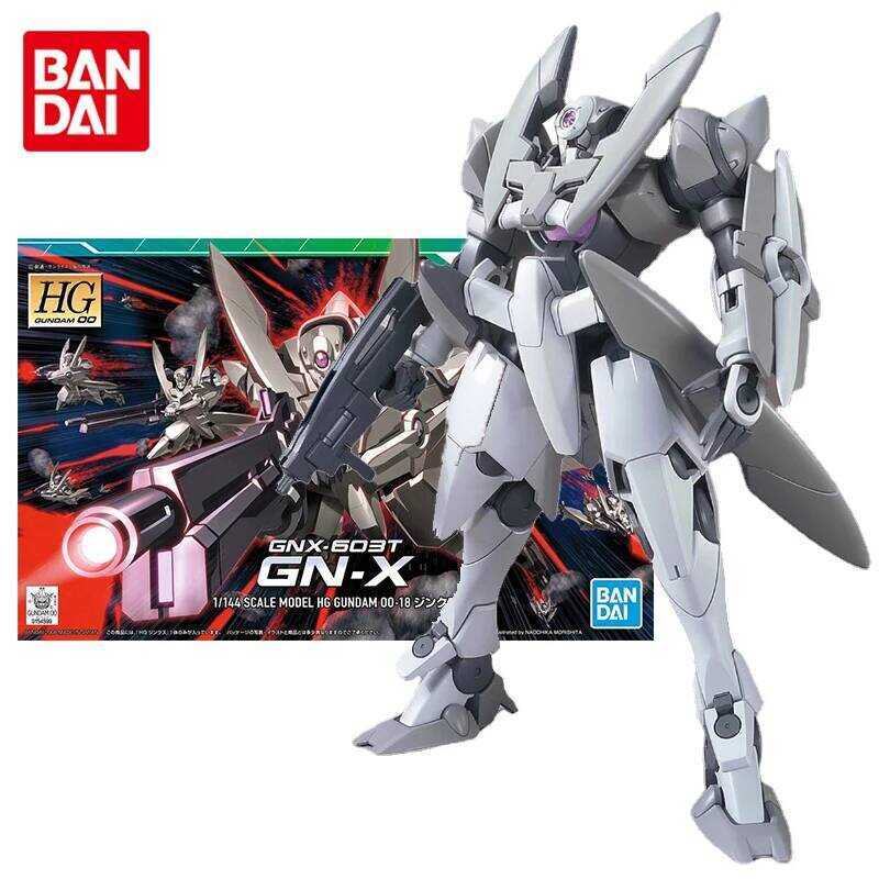 Bandai Genuine Gundam Model Kit Anime Figure HG 1/144 GNX-603T GN-X Collection Gunpla Anime Action