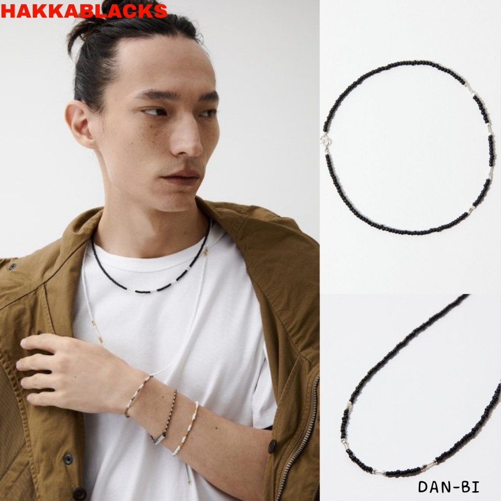 ,,[HAKKABLACKS] Morse Code สร้อยคอ / ของแท้ 100% / สินค้าเกาหลี XLF