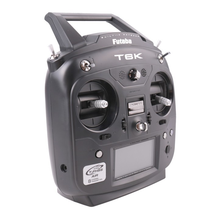 FUTABA T6K V3S Remote Controller 8 Channal 2.4G Two-way Transmisson V3.0 Software 8ch with R3006SB