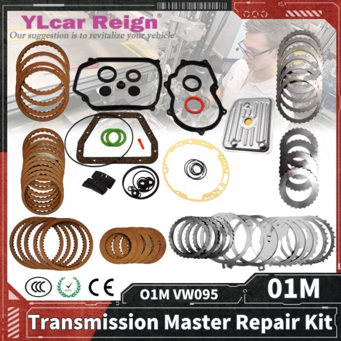 01M O1M VW095 4 Speed Auto Transmission Master Rebuild Repair Kit Filter For VW Cabrio Golf GTI Jet