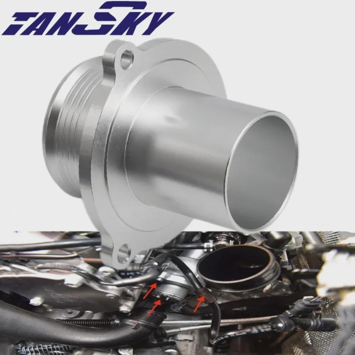 EPMAN Turbo Outlet Muffler Delete For VW MK7/MK7.5 & For Audi 8V/8S 2.0T Engines Increase Turbo Spo