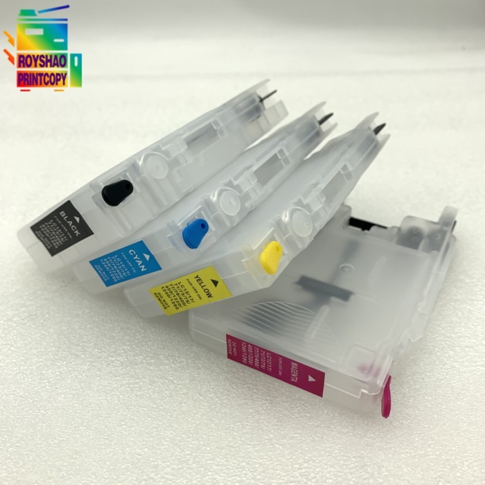 1Set Refillable Ink Cartridge for Brother MFC-J425W J430W J435W J625DW J825DW J835DW LC79 LC73 LC17