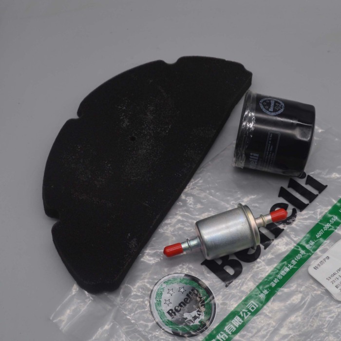 600CC motorcycle Air Filter cleaner Fuel engine oil Faom for Benelli BJ600GS BN600 BJ600 GS BJ 600