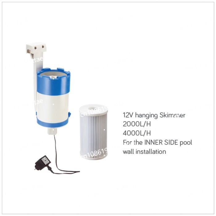 SM 1002 Filter Capacity 2.8L  Flow 2000M3/H Hanging Pool Skimmer